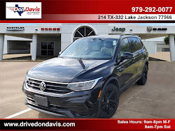 2023 Volkswagen Tiguan 2.0T SE R-Line Black